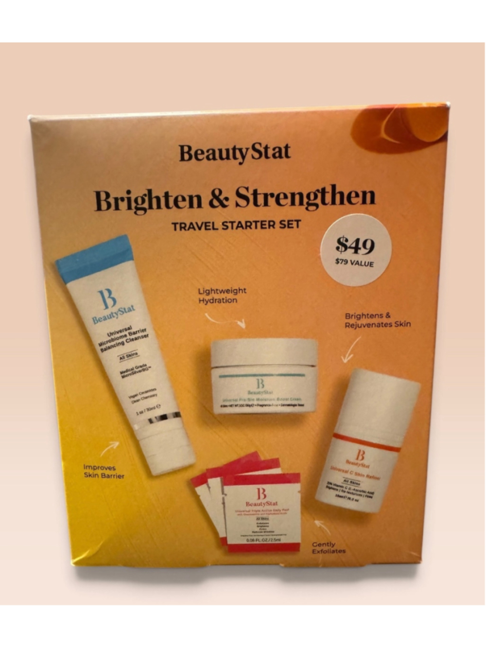 BeautyStat Skincare Travel Starter Set